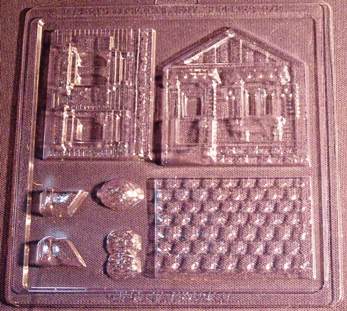 Choc Mould No. 77 - 3D House
