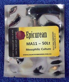 Cheese Starter Culture - MA11 50L