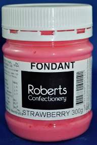 Fondant Creme 300g - Strawberry