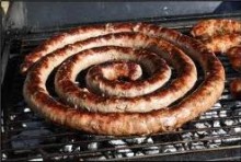 Traditionally each boerewors is usually made approximately 1 metre long and formed into a continuous spiral. They are typically cooked outdoors on a braaie or BBQ but can also be fried or baked in an oven.